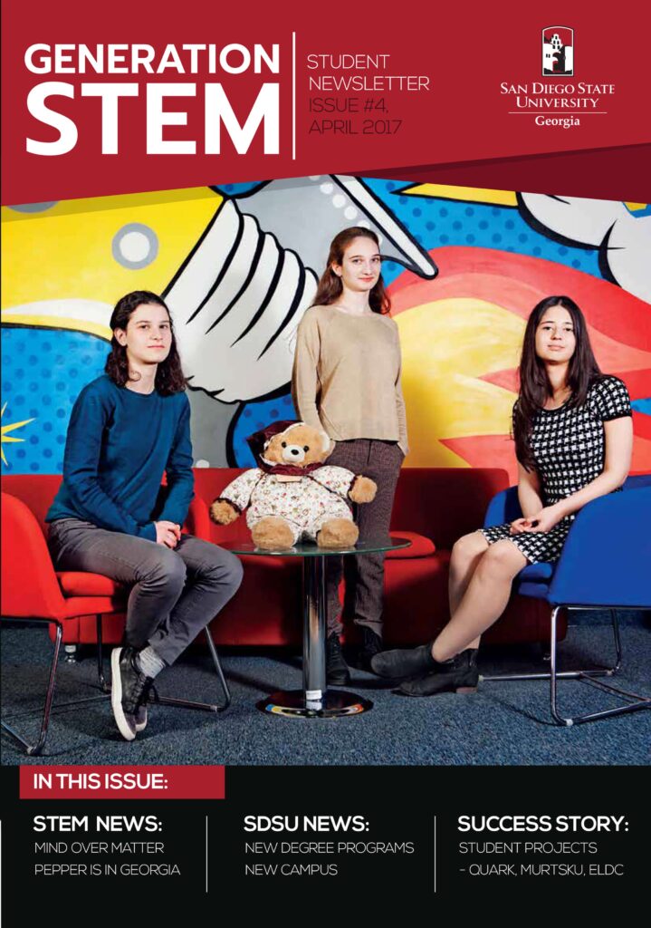 APRIL 2017 STUDENT NEWSLETTER